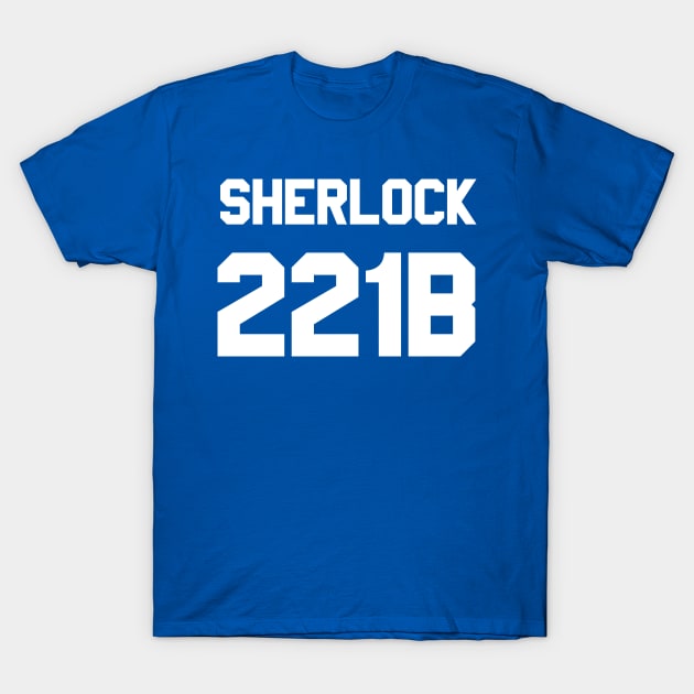 Sherlock 221B Football Jersey T-Shirt by fandemonium